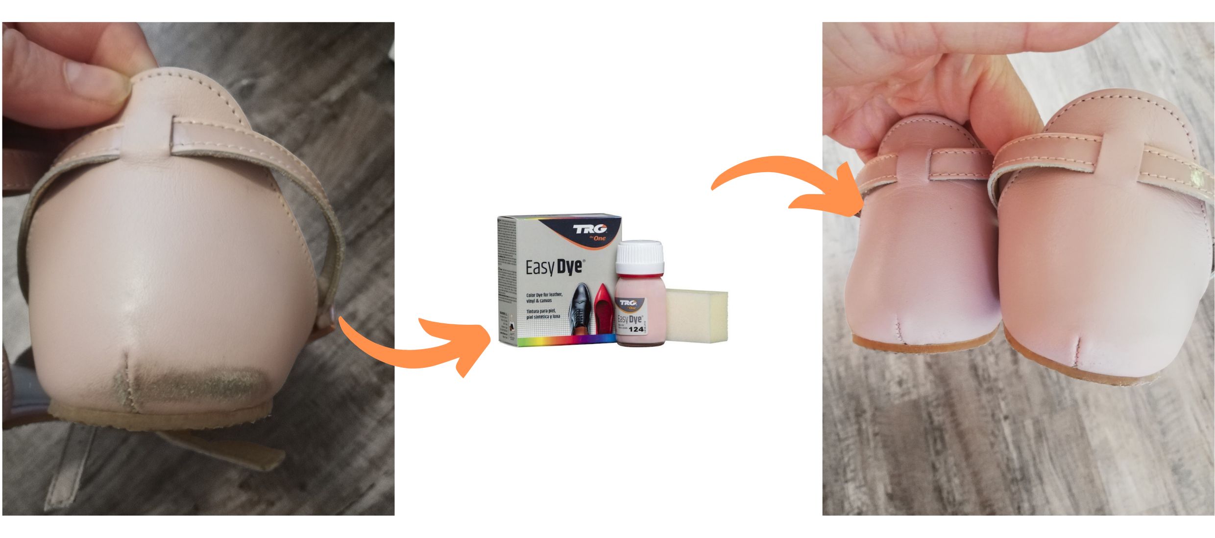 Růžová Barva na kůži 124 Rose Easy Dye TRG